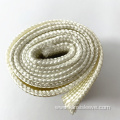 High temperature resistance white silica braided sleeve